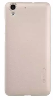 Чехол-накладка Nillkin Frosted Shield для Huawei Y6 II пластиковый (золотой)