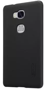 Чехол-накладка Nillkin Frosted Shield для Huawei Honor 5X пластиковый (черный)