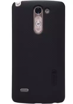 Чехол-накладка Nillkin Frosted Shield для LG G3 Stylus (D690) пластиковый (черный)