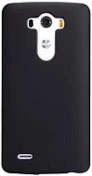 Чехол-накладка Nillkin Frosted Shield для LG G3/D855 пластиковый (черный)