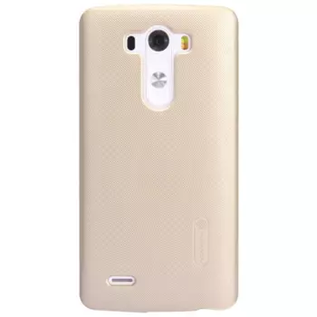 Чехол-накладка Nillkin Frosted Shield для LG G3/D855 пластиковый (золотой)