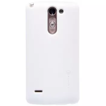 Чехол-накладка Nillkin Frosted Shield для LG G3 / G3 Dual / D855 / D858 пластиковый (White)