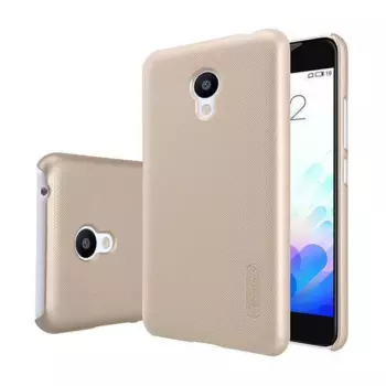 Чехол-накладка Nillkin Frosted Shield для Meizu M3s / M3 Mini пластиковый (золотой)