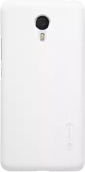 Чехол-накладка Nillkin Frosted Shield для Meizu MX6 пластиковый (белый)