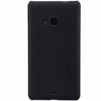 Чехол-накладка Nillkin Frosted Shield для Microsoft Lumia 535 (пластиковый) (Black)