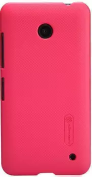 Чехол-накладка Nillkin Frosted Shield для Microsoft Lumia 435 (пластиковый) (Red)