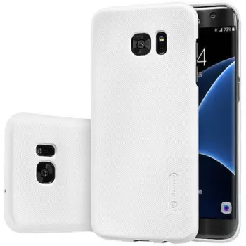 Чехол-накладка Nillkin Frosted Shield для Samsung Galaxy S7 Edge (SM-G935) пластиковый (белый)