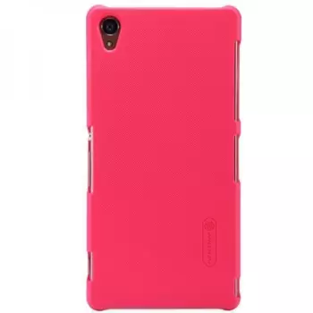 Чехол-накладка Nillkin Frosted Shield для Sony Xperia Z3 / Z3 Dual пластиковый (красный)