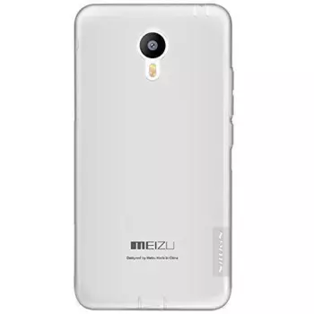 Чехол-накладка Nillkin Nature 0.6mm для Meizu M2 Note силиконовый прозрачно-черный