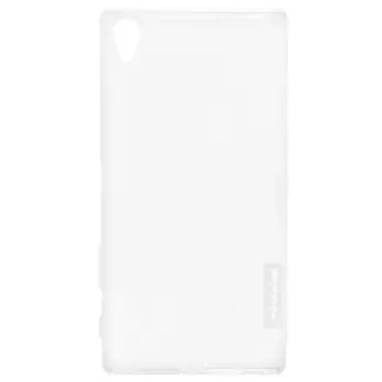 Чехол-накладка Nillkin Nature 0.6mm для Motorola Nexus 6 силиконовый (прозрачно-черный)