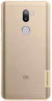 Чехол-накладка Nillkin Nature 0.6mm для Xiaomi Mi5S Plus силиконовый (прозрачно-золотой)