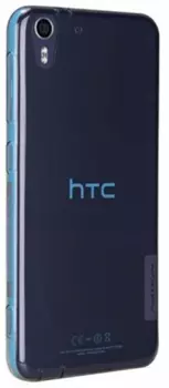 Чехол-накладка Nillkin Nature 0.6mm для HTC Desire Eye силиконовый (прозрачно-черный)