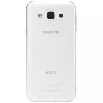 Чехол-накладка Nillkin Nature 0.6mm для Samsung Galaxy E7 (SM-E700) силиконовый (прозрачный)