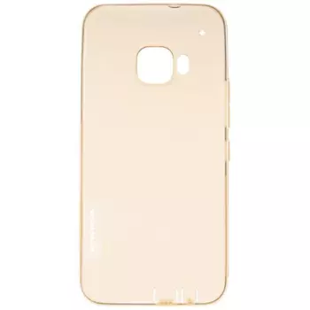 Чехол-накладка Nillkin Nature 0.6mm для HTC One M9 силиконовый (прозрачно-золотой)
