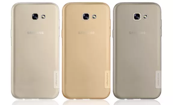 Чехол-накладка Nillkin Nature для Samsung Galaxy A7 (2017) SM-A720 силиконовый (прозрачный)