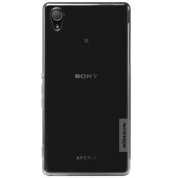 Чехол-накладка Nillkin Nature для Sony Xperia M4 Aqua / M4 Aqua Dual силиконовый (прозрачный)