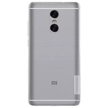 Чехол-накладка Nillkin Nature для Xiaomi Redmi Pro силиконовый (прозрачно-черный)
