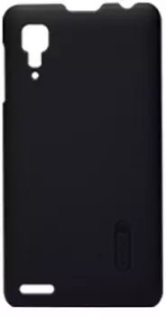 Чехол-накладка Nillkin Sparkle Series для Lenovo A860 пластик-полиуретан (Black)