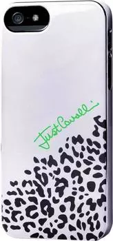 Чехол-накладка Puro Just Cavalli Iridescent Cover для Apple iPhone SE/5S/5 пластиковый (Roze)