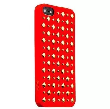 Чехол-накладка Puro Rock для Apple iPhone SE/5S/5 пластик Red (IPC5ROCK1RED)