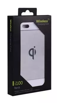 Чехол-накладка Qi Wireless Charging для Apple iPhone SE/5S/5 (белый)