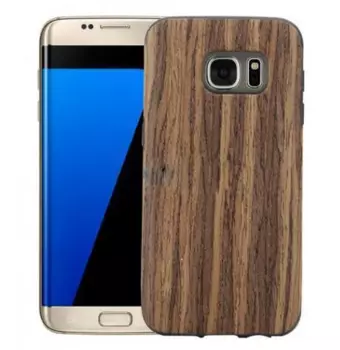 Чехол-накладка Rock Origin Series Grained для Samsung Galaxy S7 Edge (Black Rose)