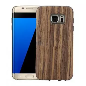 Чехол-накладка Rock Origin Series Grained для Samsung Galaxy S7 Edge (Rosewood)