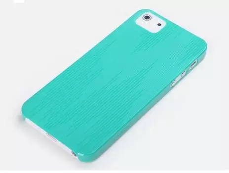 Чехол-накладка Rock Texture Extra-strong для Apple iPhone SE/5S/5 (бирюзовая)