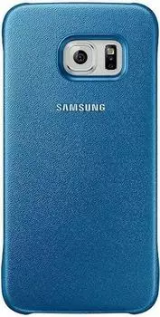 Чехол-накладка Samsung Protective Cover для Galaxy S6 пластик (Blue) (EF-YG920BLEGRU)