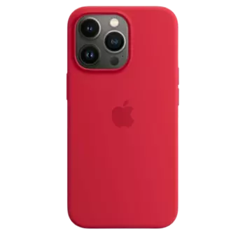 Чехол-накладка Silicone Case Series для Apple iPhone 15 (красный)