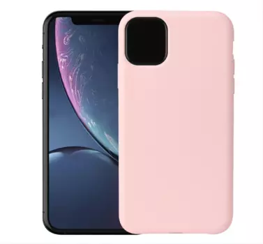 Чехол-накладка Silicone Case Series для Apple iPhone 11 Pro Max (розовый песок)
