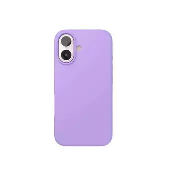 Чехол-накладка Silicone Case Series для Apple iPhone 16 (лавандовый)