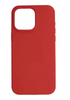 Чехол-накладка Silicone Case Series для Apple iPhone 16 (красный)