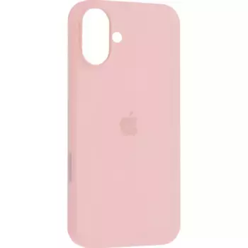 Чехол-накладка Silicone Case Series для Apple iPhone 16 (розовый песок)
