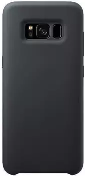 Чехол-накладка Silicone Cover для Samsung Galaxy Note 8 силиконовый (черный)