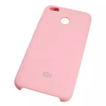 Чехол-накладка Silicone Cover для Xiaomi Redmi 5A силиконовый (пудровый)