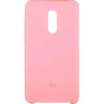 Чехол-накладка Silicone Cover для Xiaomi Redmi 5 Plus силиконовый (пудровый)