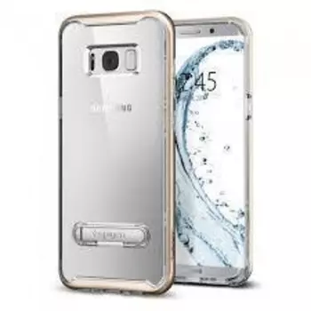 Чехол-накладка Spigen Crystal Hybrid для Samsung Galaxy S8+ (золотой) SGP 571CS21127