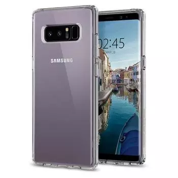Чехол-накладка Spigen Rugged Crystal для Samsung Galaxy Note 8 (Crystal Clear) SGP 587CS22062