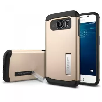 Чехол-накладка Spigen SGP11329 Slim Armor для Samsung Galaxy S6 (Champagne Gold)