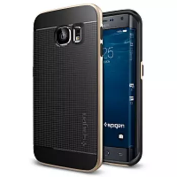 Чехол-накладка Spigen SGP11421 Neo Hybrid для Samsung Galaxy S6 Edge (Champagne Gold)
