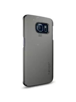 Чехол-накладка Spigen SGP11564 Thin Fit для Samsung Galaxy S6 Edge (Gunmetal)