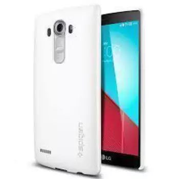 Чехол-накладка Spigen Thin Fit для LG G4 / H818 / H815 SGP11514 (White)