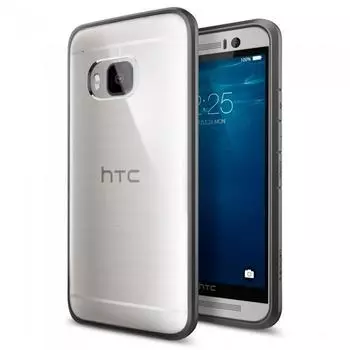 Чехол-накладка Spigen Ultra Hybrid для HTC One M9 (Gunmetal) (SGP11452)