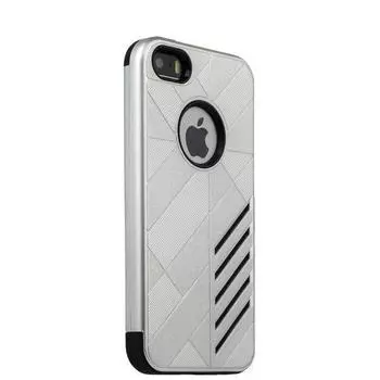 Чехол-накладка Targus Slider Compression-Fit для Apple iPhone SE/5S/5 (серый)