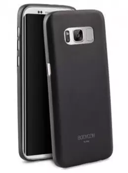 Чехол-накладка Uniq Bodycon для Samsung Galaxy S8+ (SM-G955) полипропилен (черный)