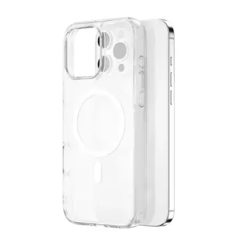 Чехол-накладка Wiwu iShield Pro Magsafe (MCC-101) для iPhone 16 пластиковый (прозрачный)