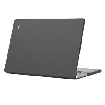 Чехол-накладка WIWU Leather Shield для Apple MacBook Pro 13 (2020-2022) искусственная кожа (черный)