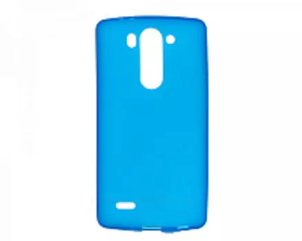 Чехол-накладка X-Level Guardian Series для LG G3s (D724 / D722) силиконовый (прозрачно-голубой)