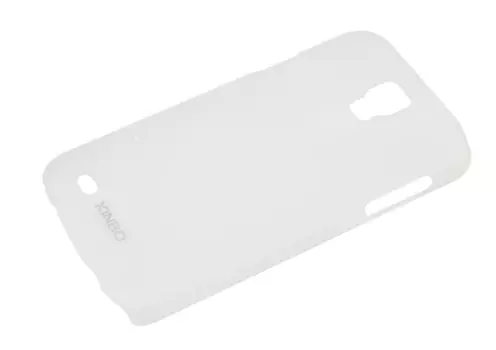 Чехол-накладка Xinbo 0.8mm для Samsung Galaxy S4 (GT-I9500) пластиковый (белый)